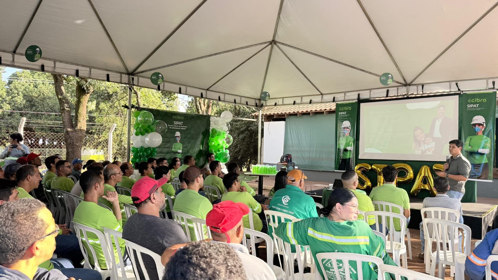 Palestra corporativa da HSafety para equipe operacional